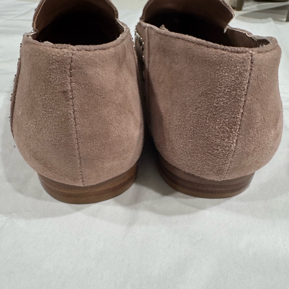 Bleecker & Bond Women's Studded Loafers - Taupe - Picture 4 of 6